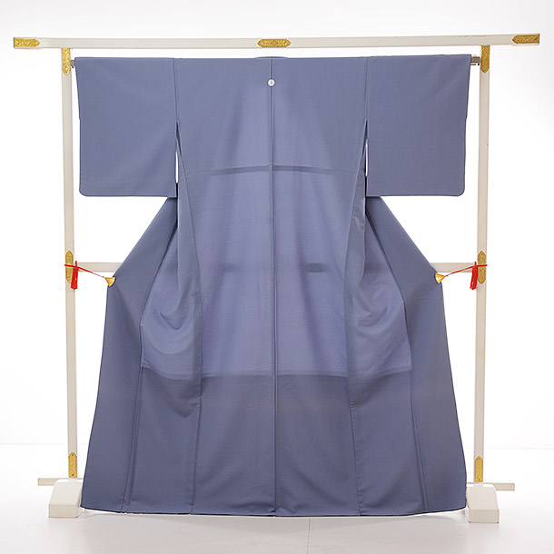 楽天市場】色無地 レンタル ADD0039 ブルーグレー 一つ紋 [入学式