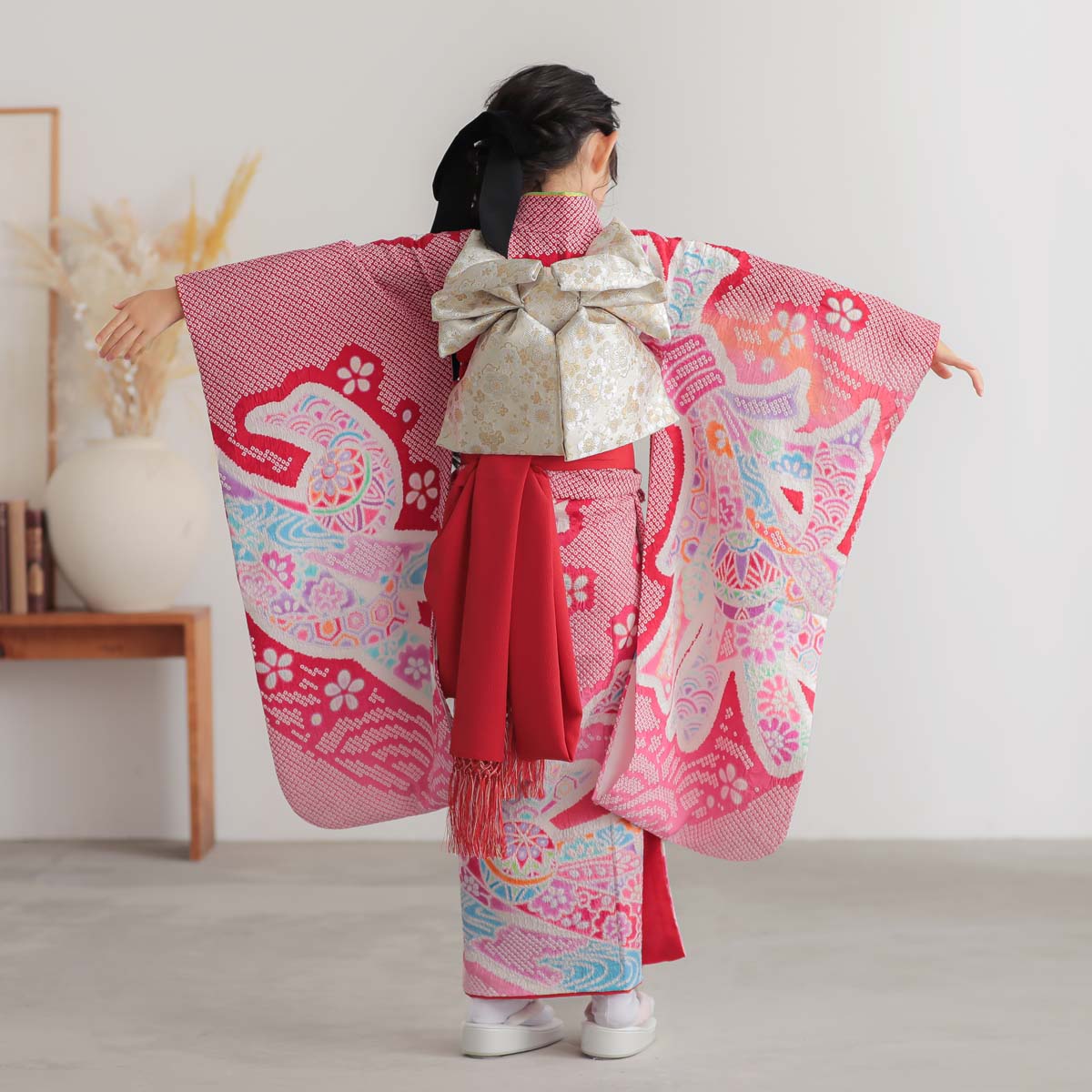 楽天市場】【レンタル】753 七五三 着物 7歳 フルセット 女の子