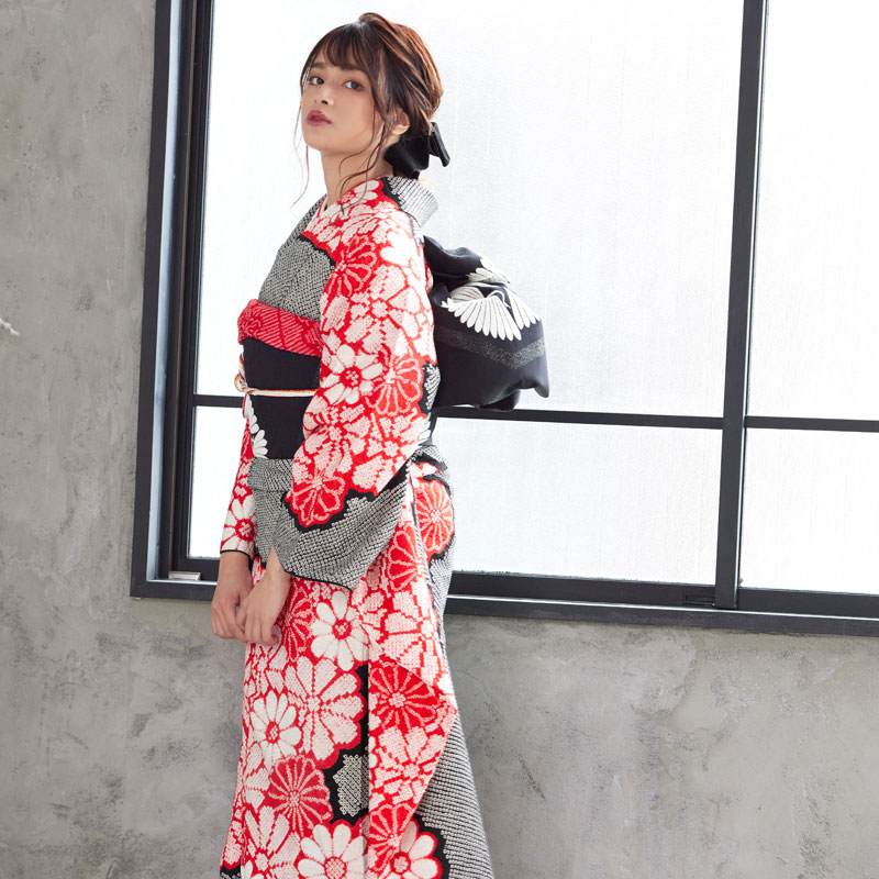 楽天市場】成人式早割クーポン10％オフ【振袖 レンタル】RS1943 正絹