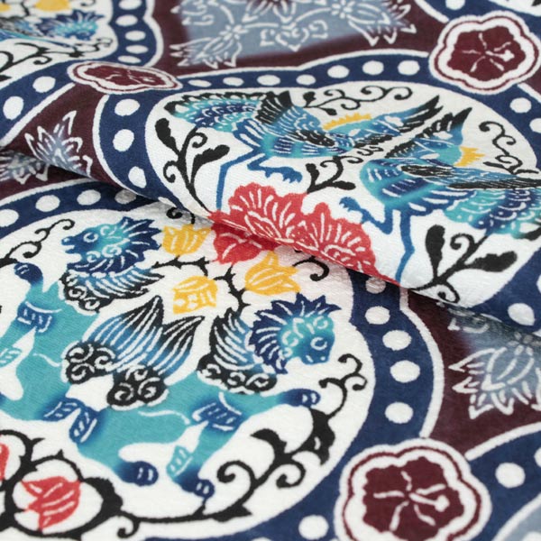 楽天市場】染め帯 名古屋帯 琉球 紅型 仕立てつき びんがた工房くんや