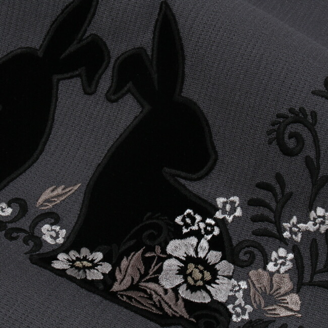 楽天市場】【2/26まで☆エントリーでP3倍】【うさぎ】正絹 創作刺繍 九