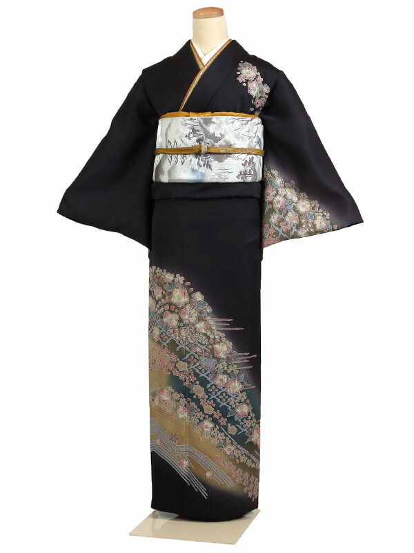 楽天市場】辻ヶ花 訪問着 黒の通販