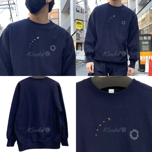 old fork house トレーナー Navy サイズ2 OLD FOLK HOUSE スウェット