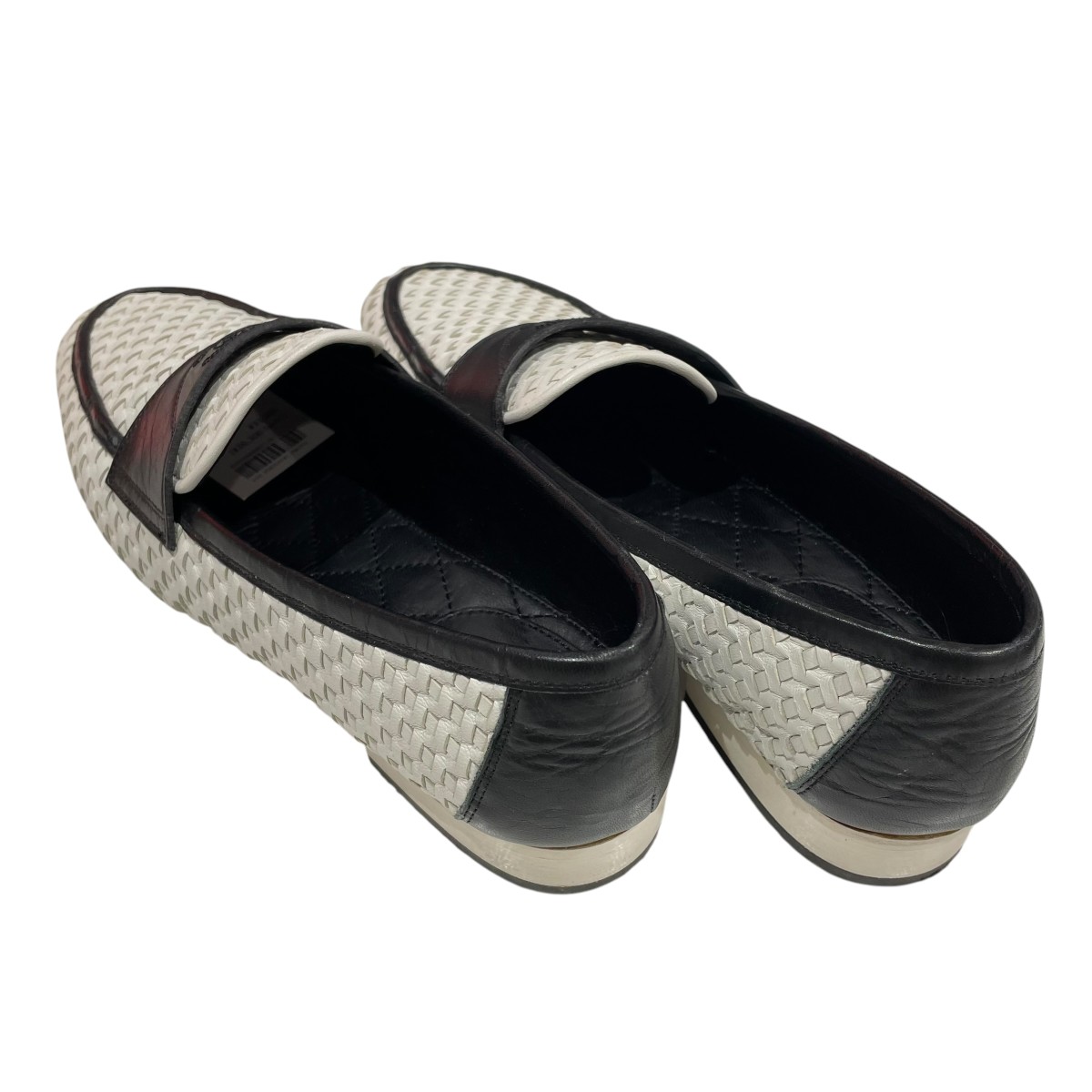 楽天市場】【中古】CHANELローファー ホワイト×ブラック サイズ：SIZE