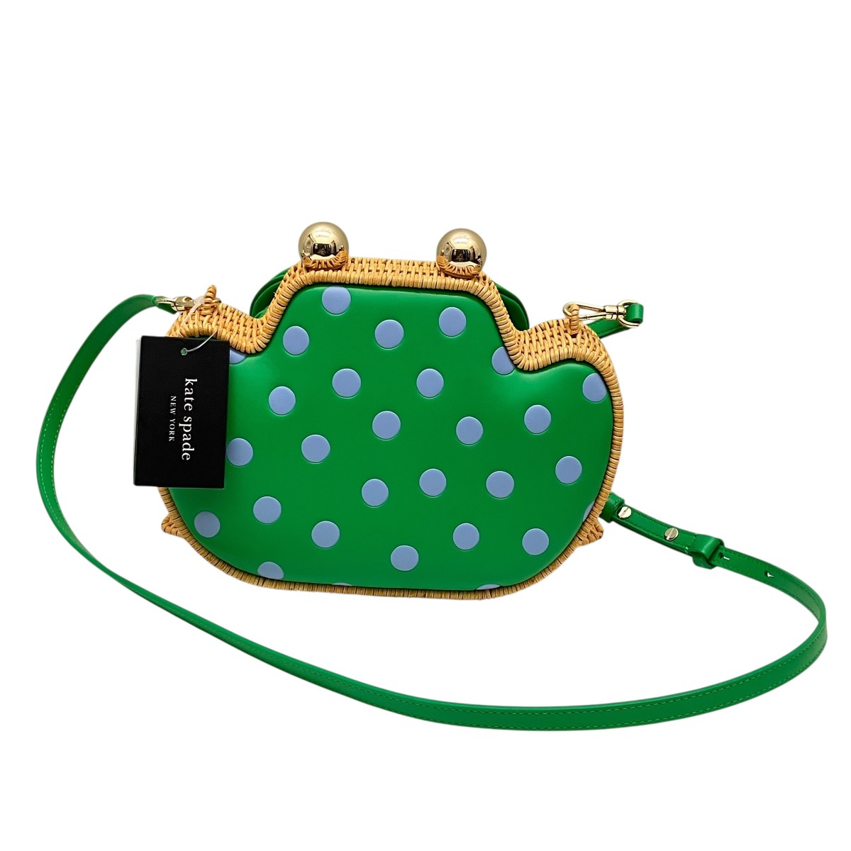 楽天市場】【中古】Kate Spade カエルカゴバッグ 2wayショルダーバッグ