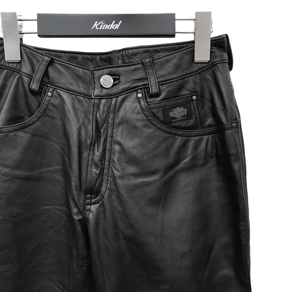 楽天市場】【中古】HARLEY-DAVIDSONレザーパンツ ブラック サイズ：10