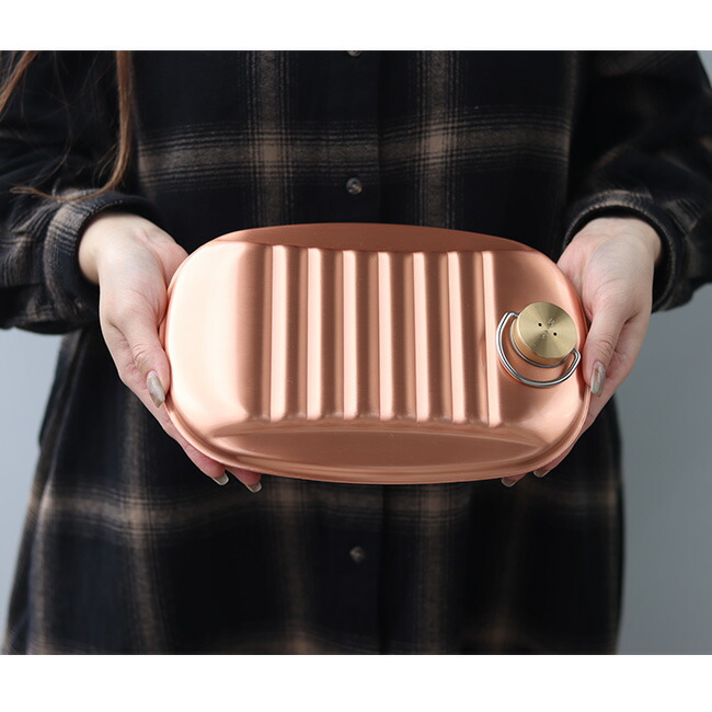 楽天市場】【特典あり】新光堂 純銅湯たんぽ 袋付 小 1.2L S-9395S