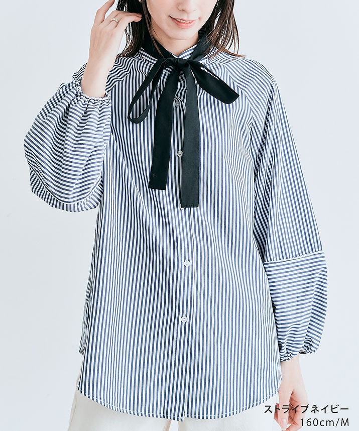 楽天市場】ブラウス《マルチwayボウタイブラウス 全2色 2サイズ