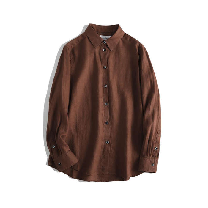 楽天市場】【秋限定セール5980円→5580円】リネン100％ リネンシャツ