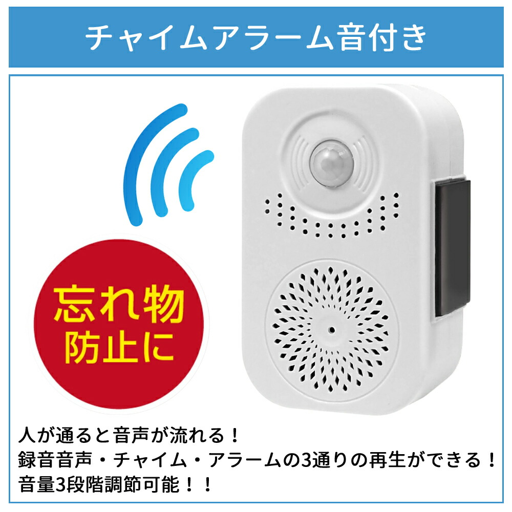 楽天市場】【半額&5%OFFクーポン配布3/1 利用条件あり】 防犯センサー