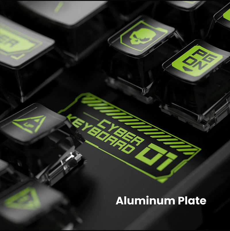 楽天市場】ゲーミングキーボード ラピッドトリガー 黒 MelGeek Cyber01