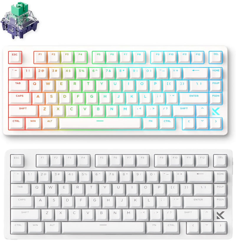 楽天市場】MCHOSE Jet 75 75% 英語配列 有線 8000Hz ラピッドトリガー