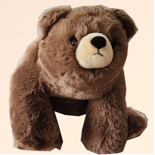 楽天市場】＜特別送料込＞ くったりくまぬいぐるみS 茶色 同梱可です