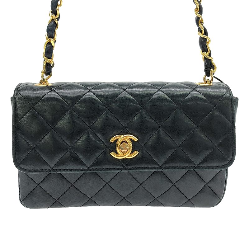 楽天市場】CHANEL / シャネル | レザー ミニ マトラッセ ココマーク