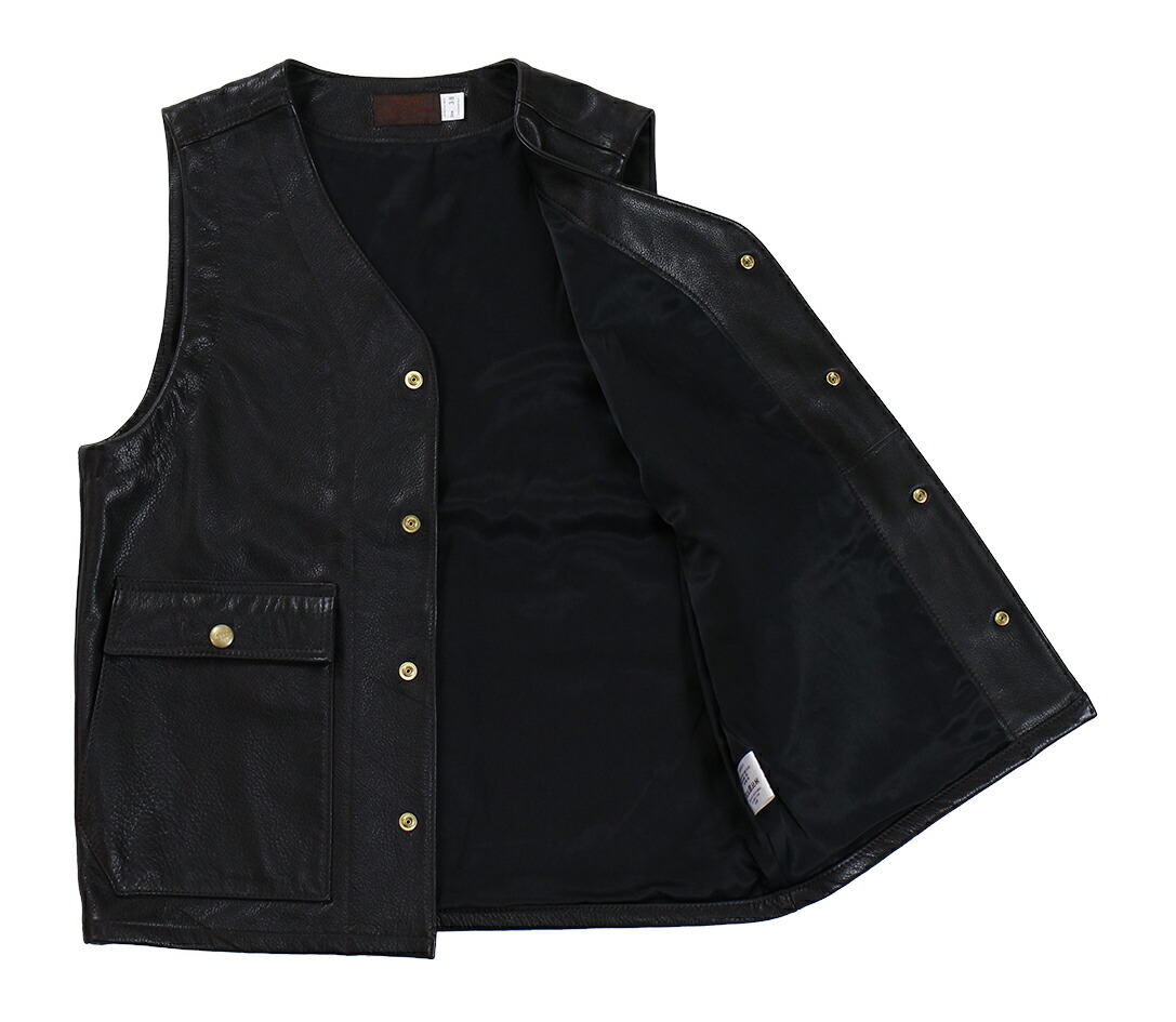 楽天市場】TROPHY CLOTHING [-RANCHER STEERHIDE VEST- STEER OIL size