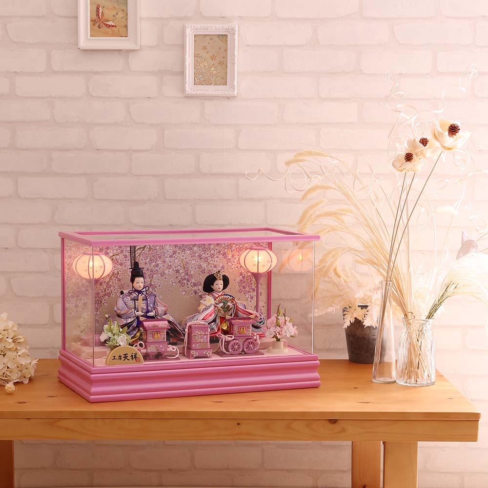 楽天市場】雛人形 コンパクト おしゃれ インテリア 雛人形 親王飾り