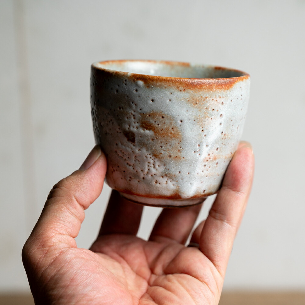 楽天市場】骨董○鼠志野湯呑み○志野焼 / 美濃焼 | 猪口 / 小鉢