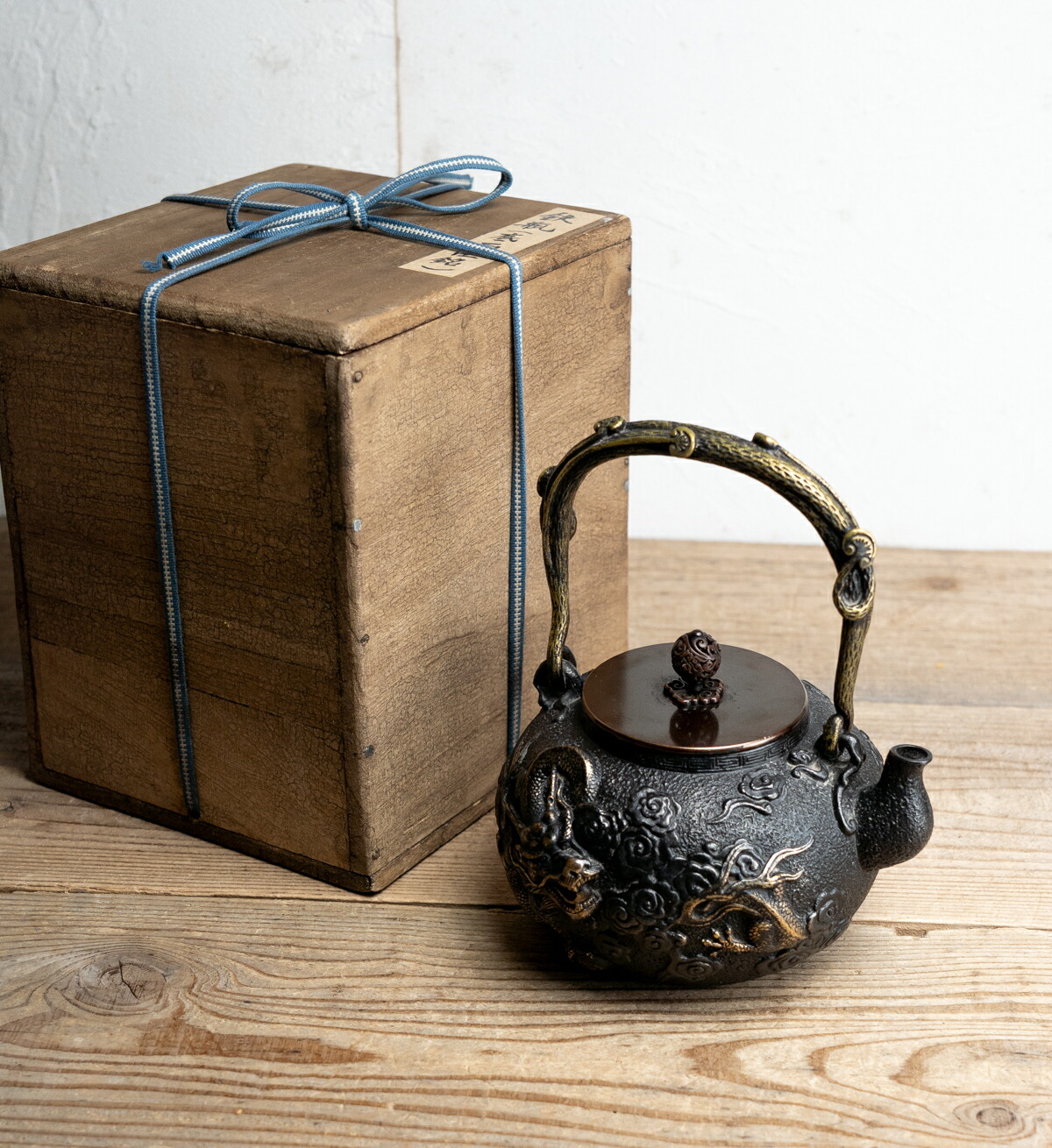 楽天市場】鉄瓶（骨董品・アンティーク｜アート・美術品・骨董品・民芸