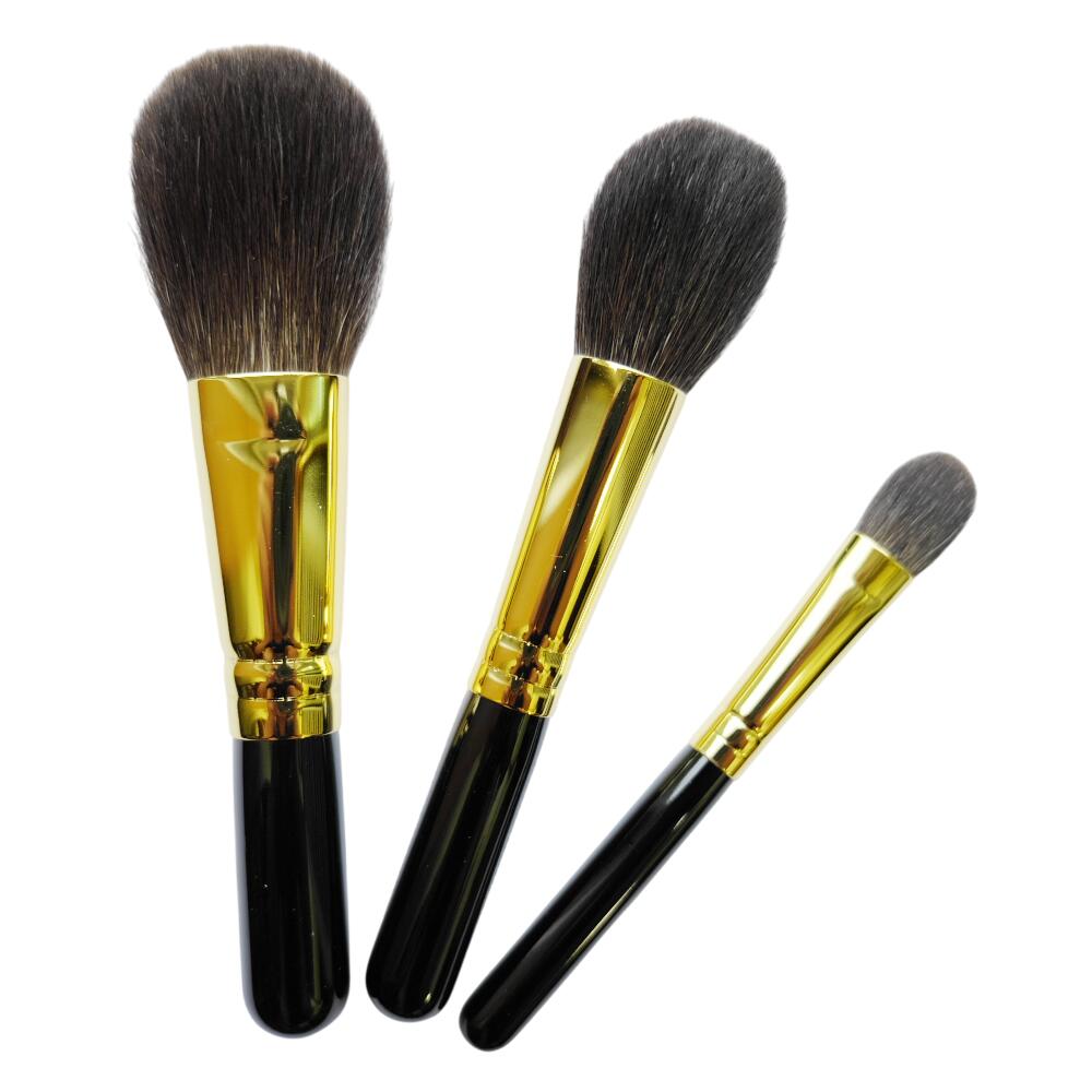 楽天市場】熊野筆 3本メイクブラシセットの通販