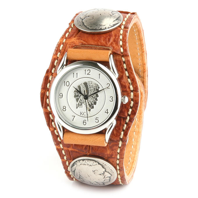 楽天市場】KC,s ケイシイズ 時計 スリーコンチョ ウォッチブレス