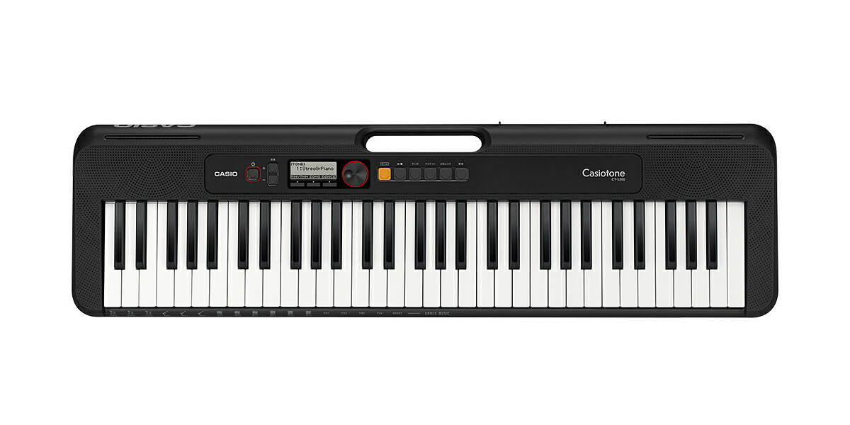 楽天市場】CASIO CT-S200 キーボード61鍵盤【お手入れクロス付き