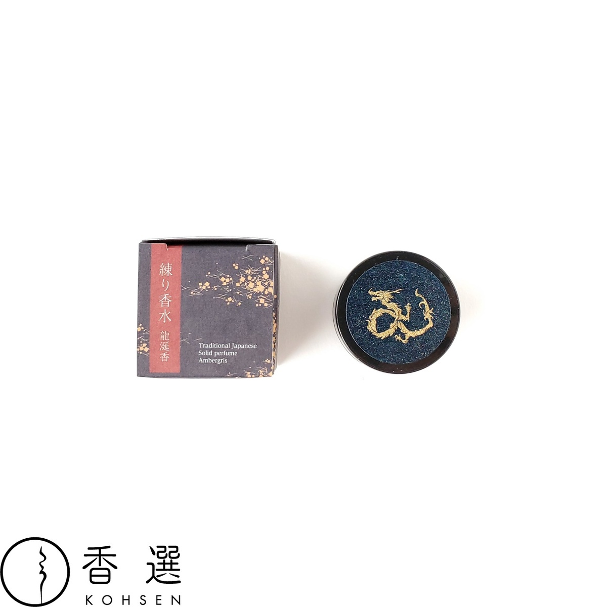 楽天市場】香彩堂 練り香水 龍涎香 Japanese Solid Perfume 竜涎香
