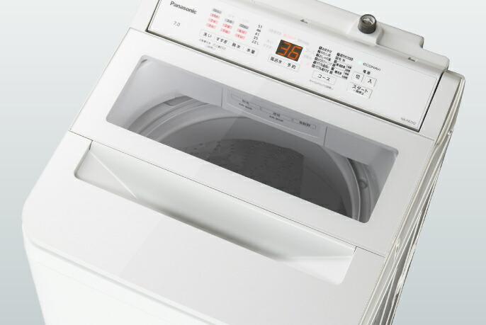 楽天市場】パナソニック NA-FA7H2-W（ホワイト） 洗濯7kg 全自動洗濯機