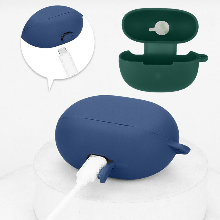 楽天市場】Shokz OpenDots ONE ケース シリコン シンプル カラビナ付き