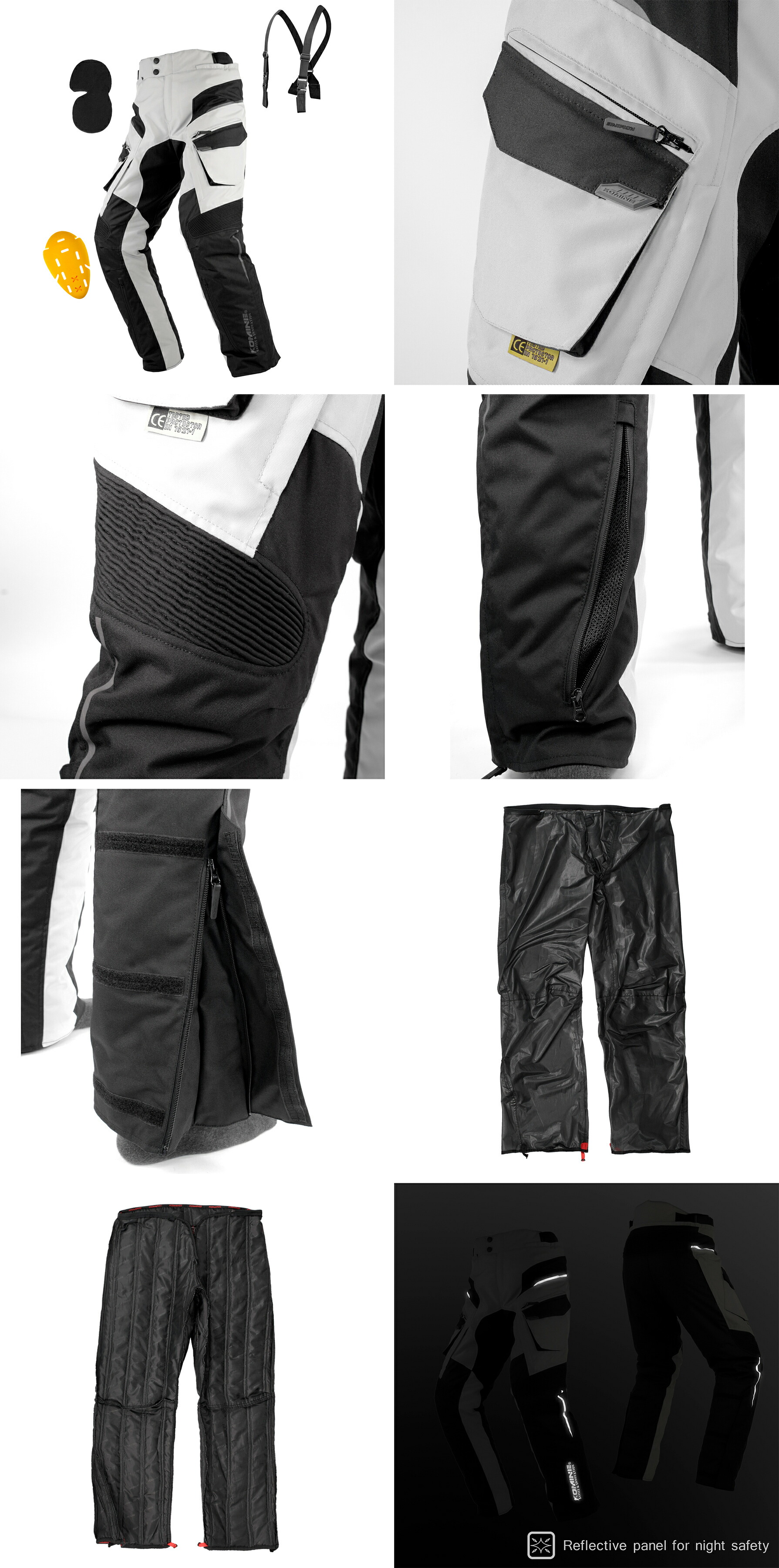 楽天市場】【公式】コミネ KOMINE PK-929 プロテクトフルイヤーパンツ