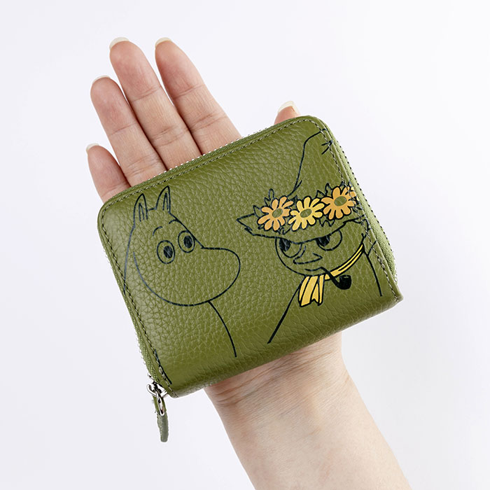 楽天市場】ムーミン 牛革ミニ財布【送料無料】ムーミン好きには