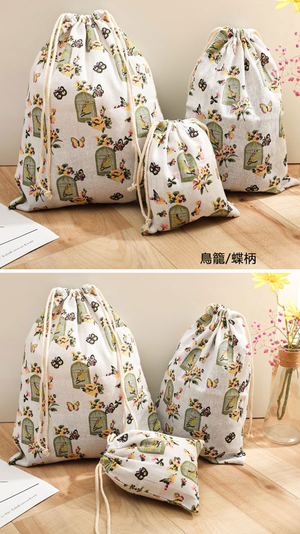 楽天市場】巾着袋3枚セット☆3点以上1点650円☆送料無料☆19柄人気柄