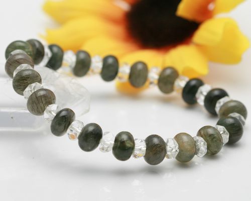 ブレスレット グリーン ルチルクォーツ」の人気商品一覧 | 安い商品を