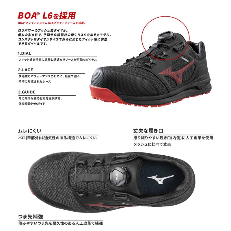 楽天市場】☆ミズノ/MIZUNO F1GA220209 安全靴 オールマイティ LS II