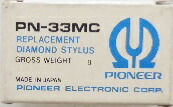 楽天市場】パイオニア 純正 ダイアモンド レコード針 PN－33MC
