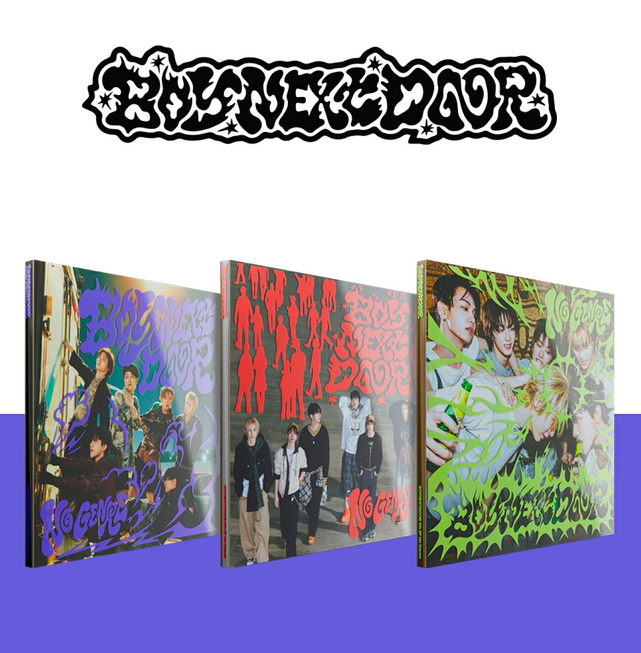 楽天市場】BOYNEXTDOOR - No Genre 3種中1種ランダム/ 4st EP ALBUM