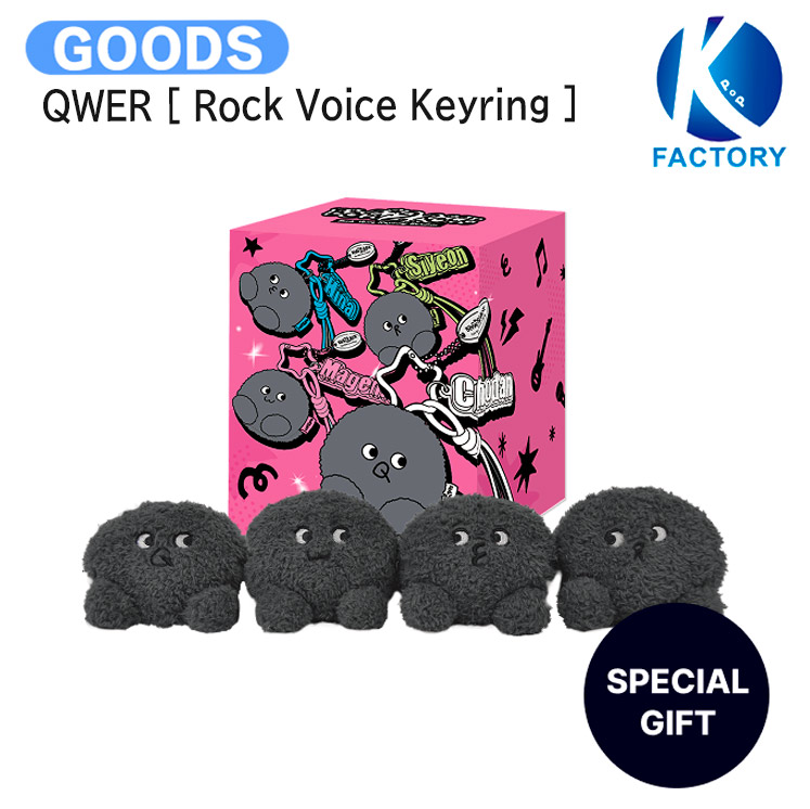 楽天市場】QWER [ Rock Voice Keyring (Random) ] / キーリング
