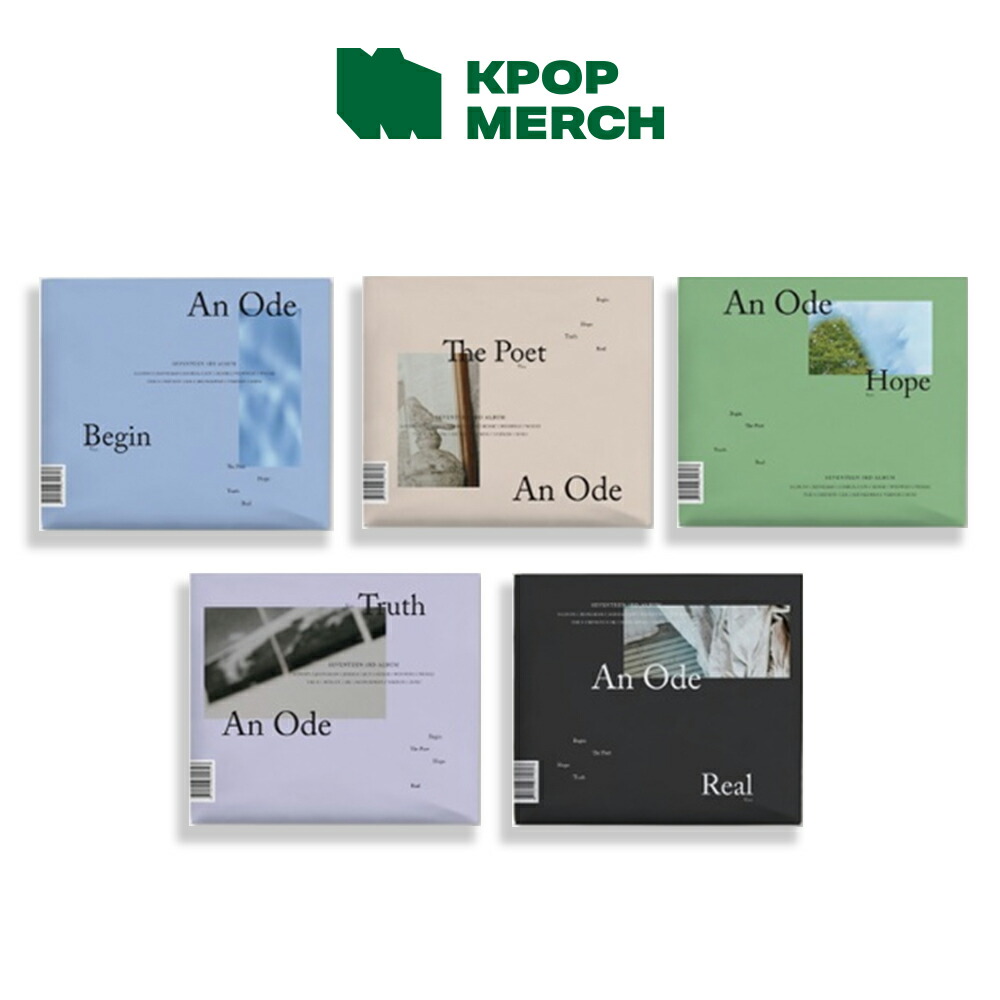 楽天市場】SEVENTEEN - An Ode / アルバム 5種選択 / メンバー選択