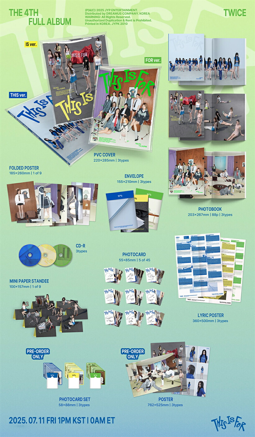 楽天市場】【Online特典選択】 TWICE - THIS IS FOR / Photobook ver