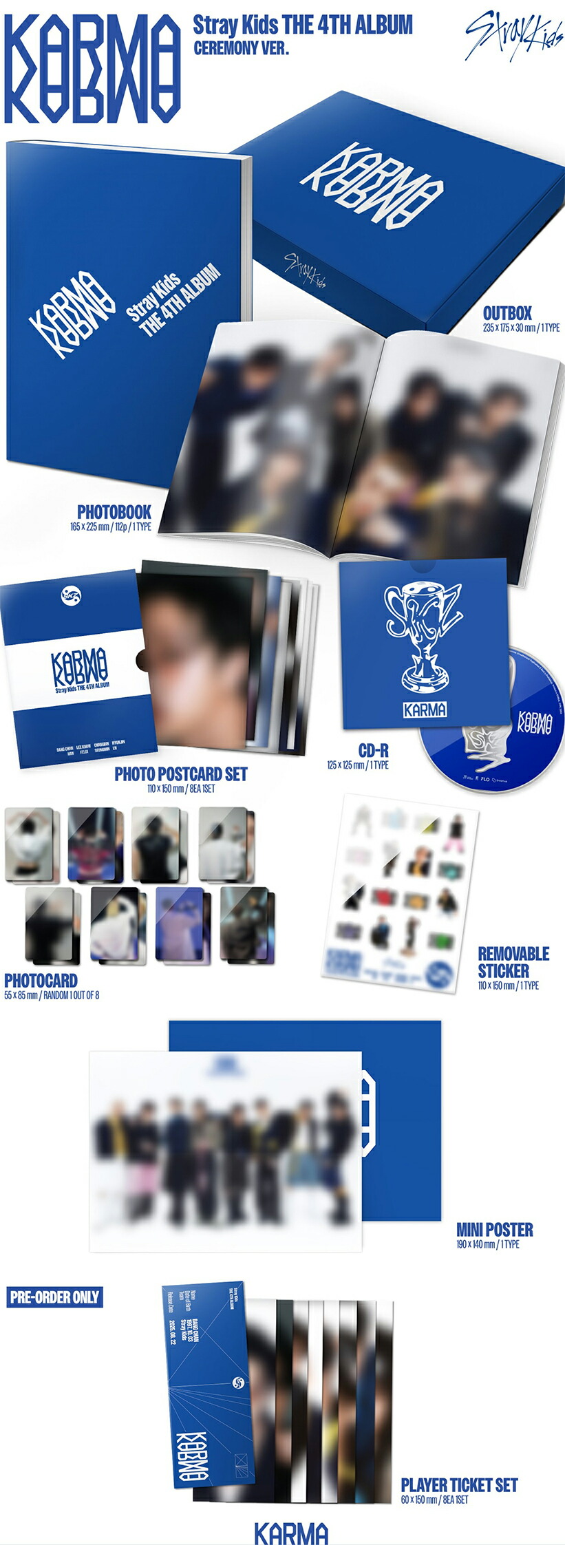 楽天市場】【ONLINE特典選択】 Stray Kids - KARMA / PHOTOBOOK VER