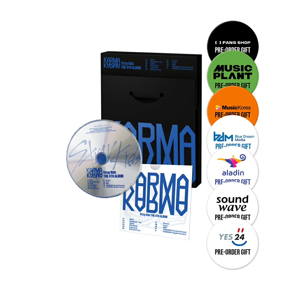楽天市場】【ONLINE特典選択】 Stray Kids - KARMA / アルバム