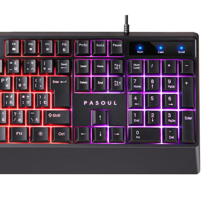 楽天市場】【50%OFF】【新品】PASOUL ゲーミングキーボード＆マウス
