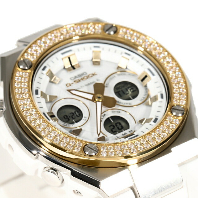 楽天市場】モアサナイト G-SHOCK G-Steel GST カスタムベゼル w300
