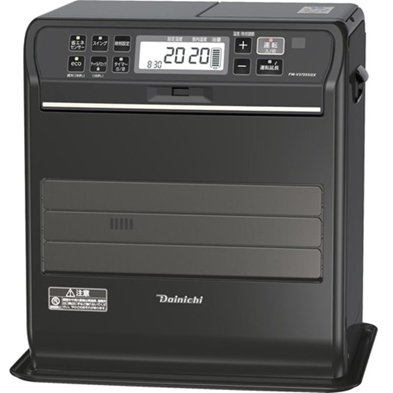 楽天市場】ダイニチ 石油ファンヒーター ブラックの通販