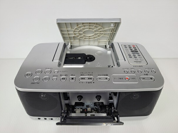 楽天市場】【中古品】 東芝 TOSHIBA CD ラジオ カセット CDラジカセ