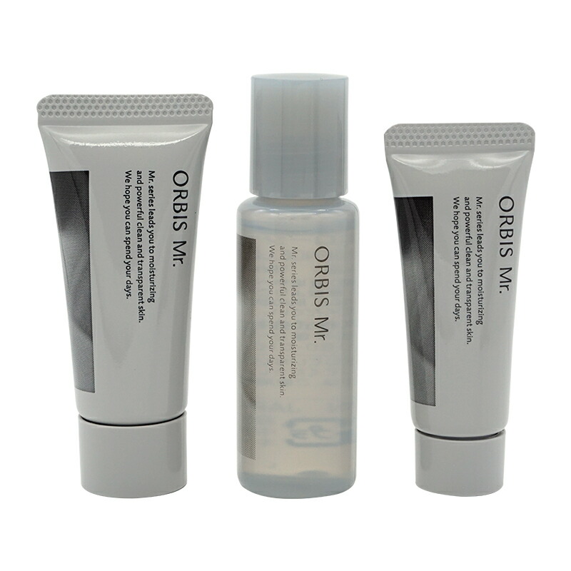 楽天市場】ORBIS Mr. オルビス ミスタートライアルセット