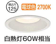 楽天市場】大光電機 屋内・屋外兼用ベースダウンライト DDL5135YW 電球