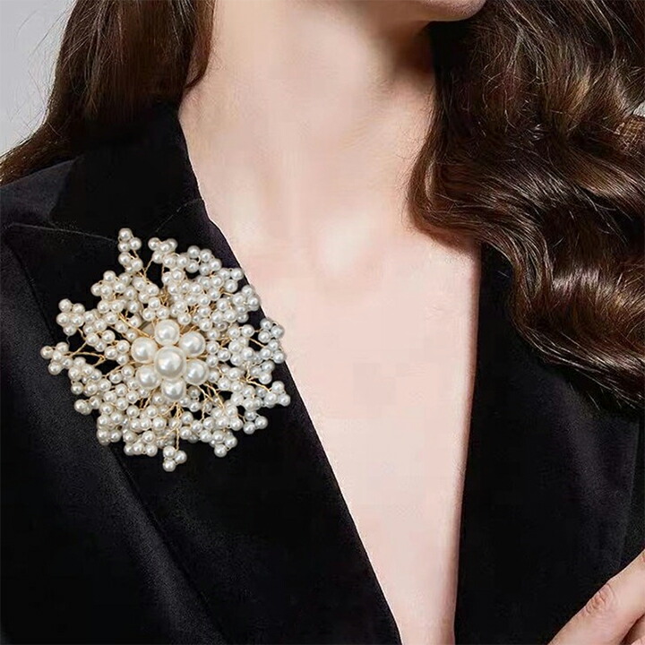 楽天市場】1A3 パールコサージュ パールブローチ 卒園式 卒業式 入学式