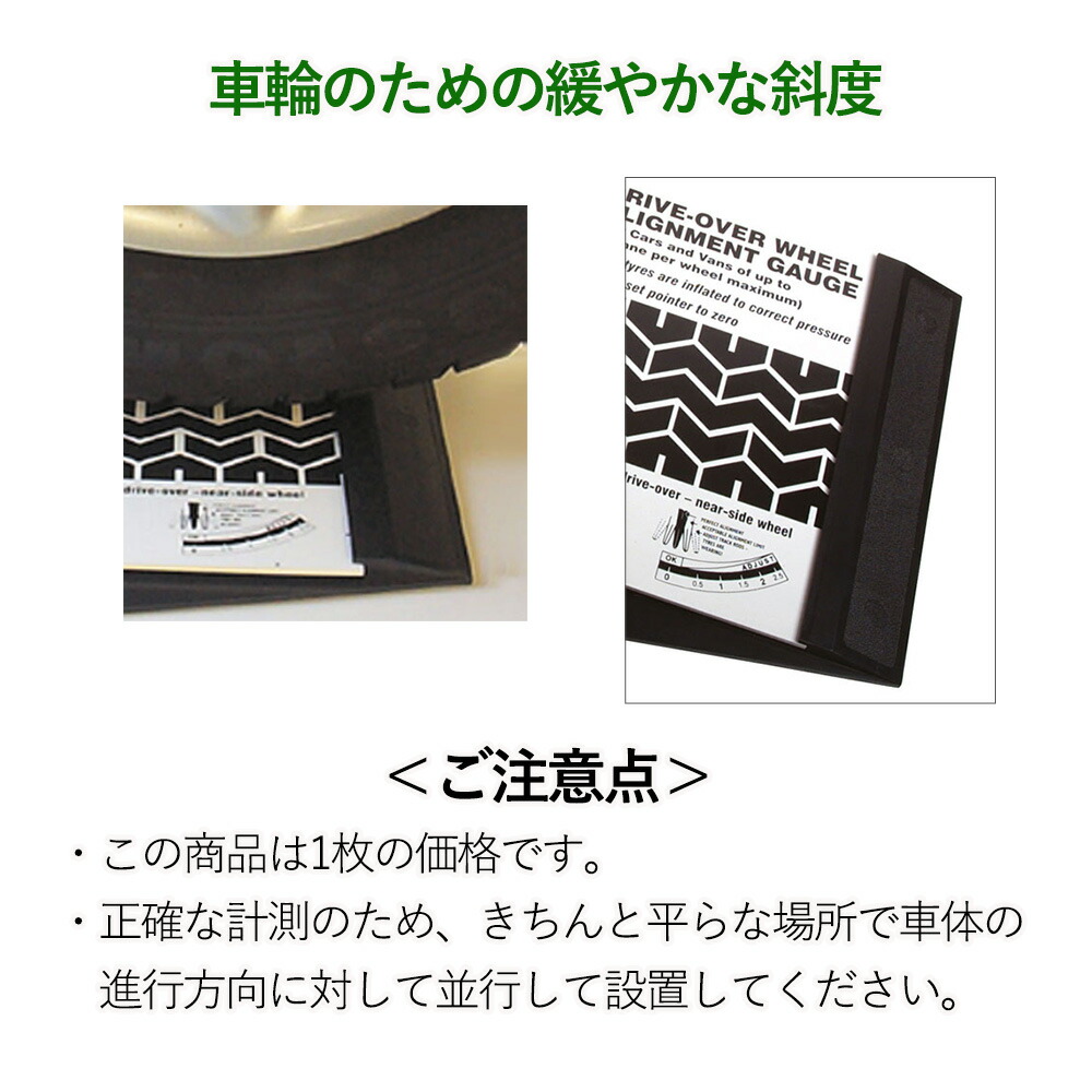 Gunson G4008 TRAKRITEサイドスリップテスター マットセット Gunson