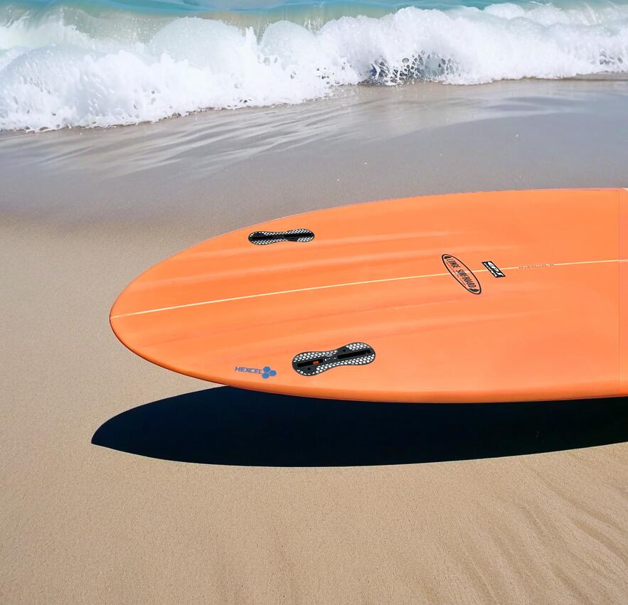 楽天市場】LUNGE KITE TWINミッドレングスサーフボード EPS オレンジ