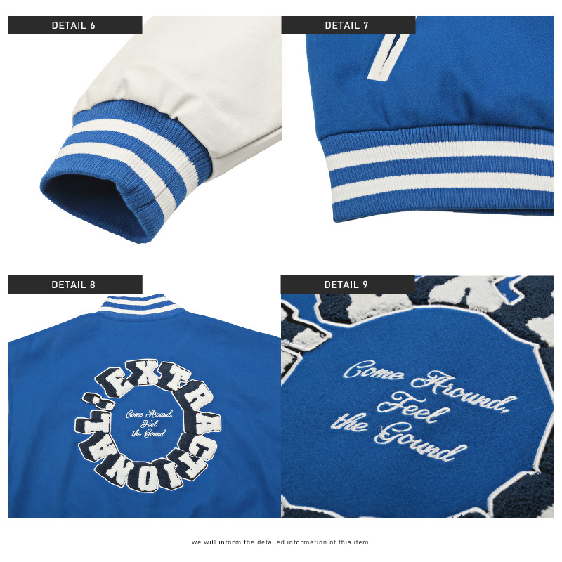 楽天市場】△送料無料△ スタジャン メンズ ブルゾン サガラ刺繍 ロゴ